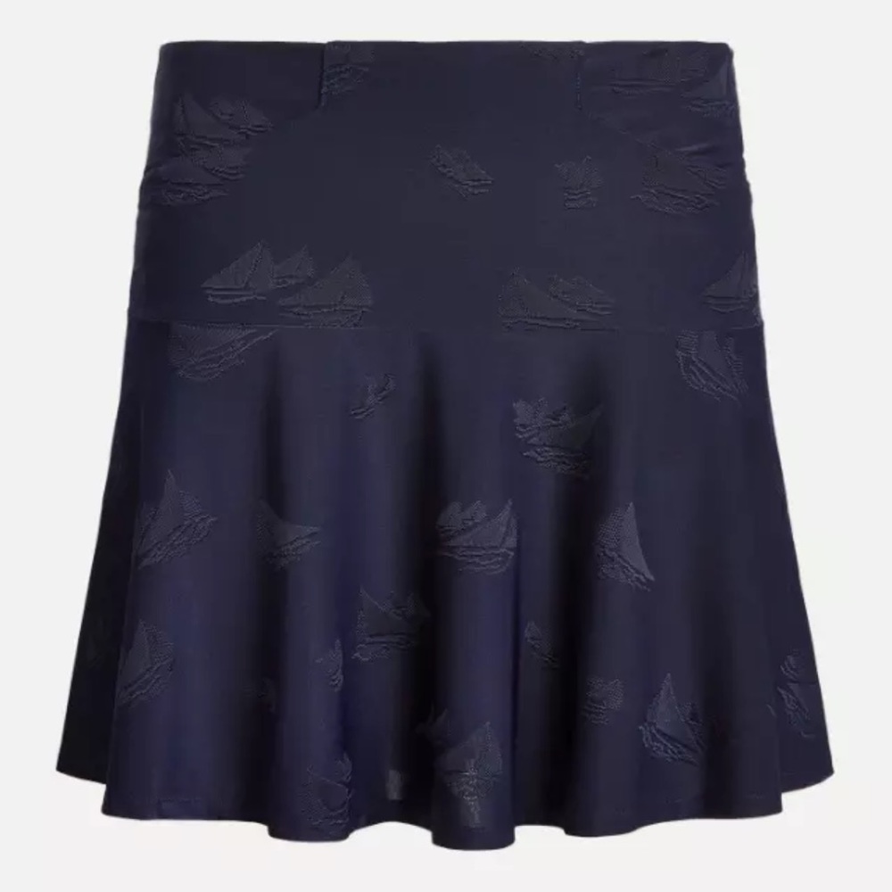 NWT RLX RALPH LAUREN WOMEN’S CALI BRIGHTS NAVY GOLF TENNIS SKORT SIZE MEDIUM
